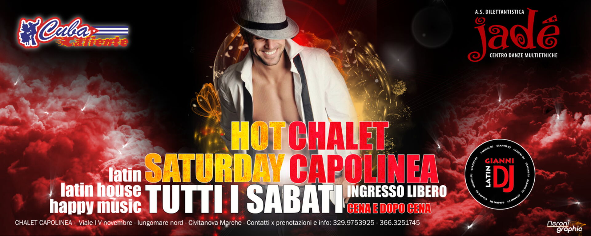 CHALET CAPOLINEA CIVITANOVA HOT SATURDAY FLYER 2
