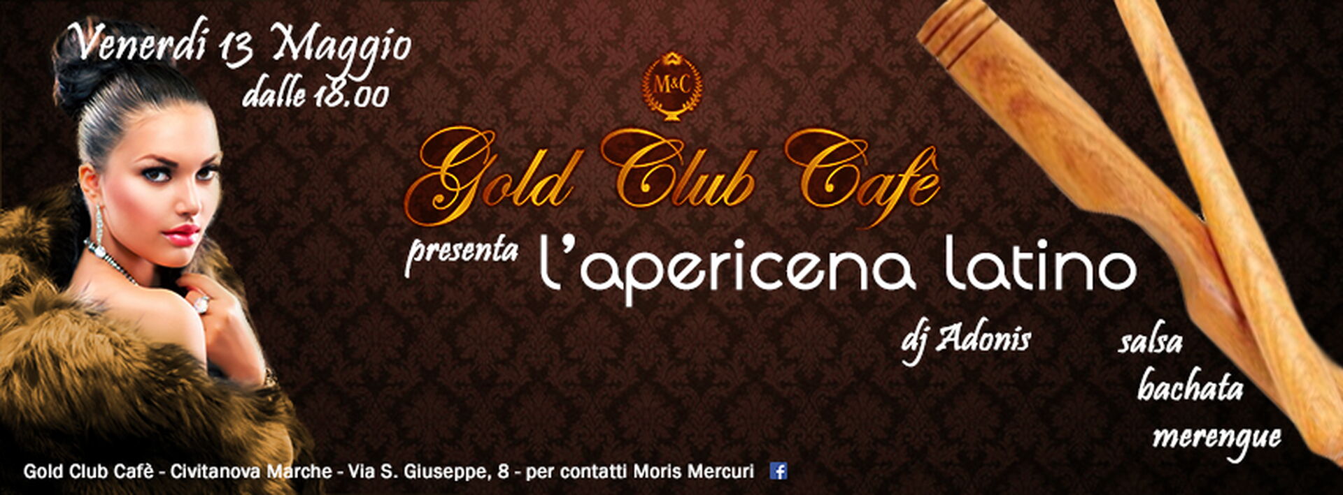 GOLD CLUB CAFÈ CIVITANOVA APERICENA FLYER