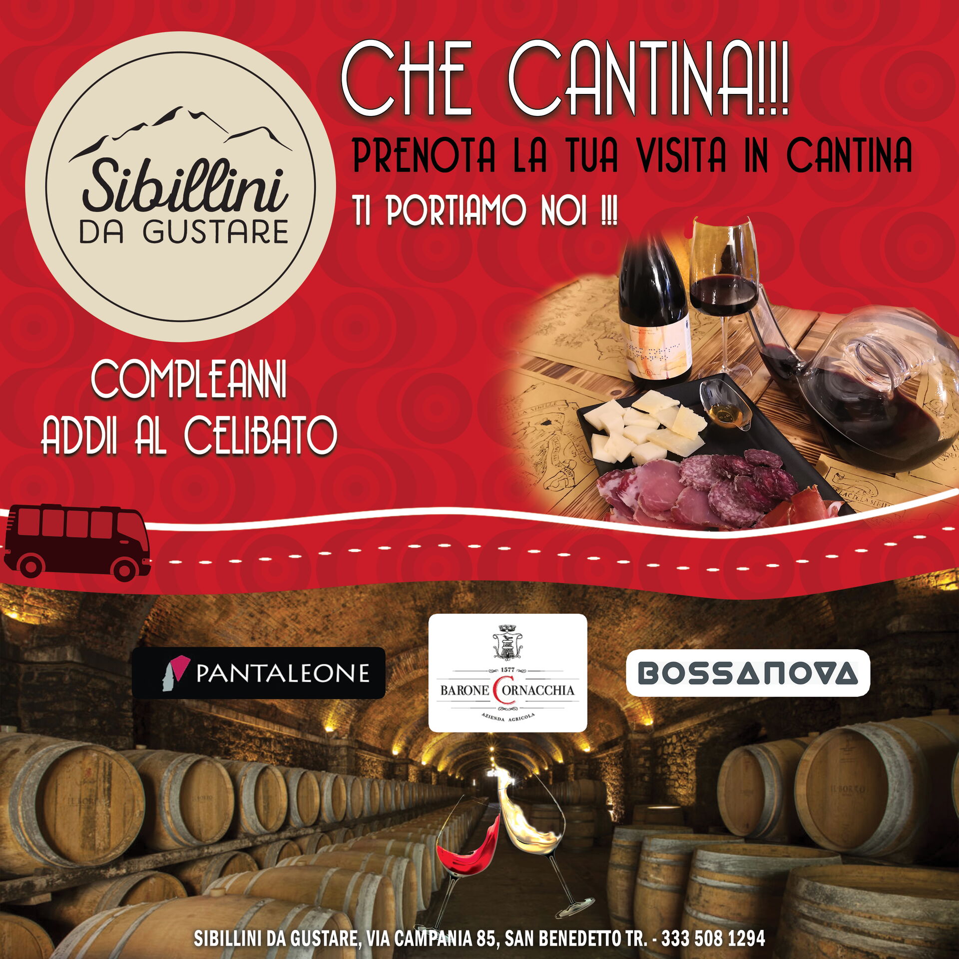 SIBILLINI DA GUSTARE SAN BENEDETTO DEL TRONTO CANTINE FLYER